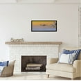 thumbnail image 2 of Stupell Industries Pelicans Flying Ocean Sunrise Coastal Painting Black Framed Art Print Wall Art, 2 of 7