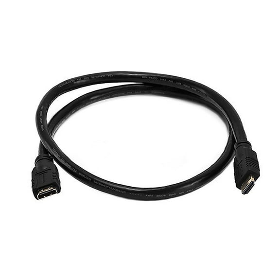 Monoprice Commercial Series 3341 3' HDMI Video Cable Black 103341