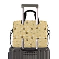 thumbnail image 2 of FORMRS 16" Laptop Bag Carrying Sleeve Case with Handle Travel Shoulder Briefcase, Cute Bee Pattern, 2 of 8