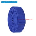 thumbnail image 2 of Uxcell Polyester Taekwondo Colored Ranking Belt For Practitioners Blue 1.57"x8.5', 2 of 5