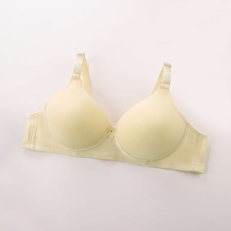 

CAICJ98 Lingerie for Women Women s Steel Rimless Comfort Gather Thin Simple Large Bra Women S Sports Bras (Beige M)
