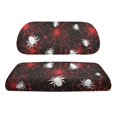 thumbnail image 2 of Pzuqiu Halloween Spider Web 2-Piece Golf Cart Seat Covers - Breathable Washable Universal Protector Set for Most 2-Seater Golf Carts, 2 of 10