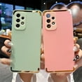thumbnail image 3 of SaniMore Case for Samsung Galaxy A53 5G,  AG Original Frosted Skin Cover Lens Camera Full Protection Anti-drop No-yellow Thin Lightweight Shockproof Soft Design for Samsung Galaxy A53 5G, Green, 3 of 5