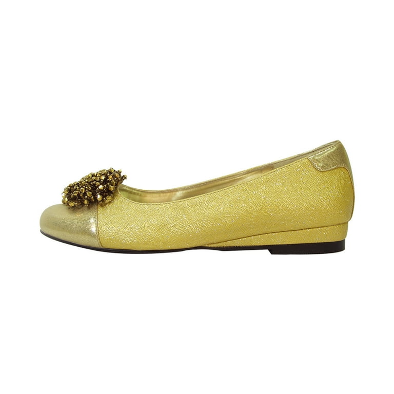 Gold flats hotsell wide width