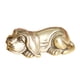 thumbnail image 1 of Figuras de estatua de perro, centro de mesa, adornos de jardín, escultura de regalo, figuras de animales de latón para decoración del hogar, arte de, 1 of 9