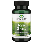 Swanson Rye Grass 500 mg 120 Tablets
