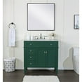 thumbnail image 6 of 36 inch single bathroom vanity in green, 6 of 8