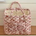 thumbnail image 3 of Yucurem Boho Quilted Fabric Storage Baskets for Organizing, Foldable Floral Laundry Hamper for Toys, Books, Towels, and Clothes, 12.2"x10.24"x10.63", 3 of 7