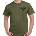 thumbnail image 3 of Stargate Atlantis Pegasus Logo Double Sided Military Green Adult Shirt-Large, 3 of 3