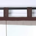 thumbnail image 2 of Store Romain avec Boucles Rideaux Cuisine Stores Romains Transparents Store à Boucle Rideaux Modernes en Voile, (Coffee,60 x 155cm), 2 of 3