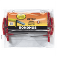 thumbnail image 2 of Bondhus 13348 6-Piece Graduated Hex T-Handle Wrench Set, 2 of 3