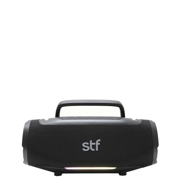🔊 Bocina Inalámbrica STF Allure Track 90W RMS Bluetooth 5.3 LED RGB IPX4 TWS USB Mic Aux 4hrs