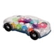 thumbnail image 3 of Coche de juguete transparente engranajes deportivos de color efectos de iluminación LED niños encanto música, 3 of 10