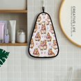 thumbnail image 4 of Cute Capibara Pattern Hand Towel Quick Drying Home Storage Kitchen Towel Hooks Dish Cloths, 4 of 6