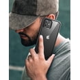 thumbnail image 2 of SUPCASE Unicorn Beetle Edge Series Case Designed for iPhone 11 (2019 Release) 6.1 Inch, Slim Frame Case with TPU Inner Bumper & Transparent, IPhone 11 (2019 Release) 6.1 Inch Back (Black), 2 of 8