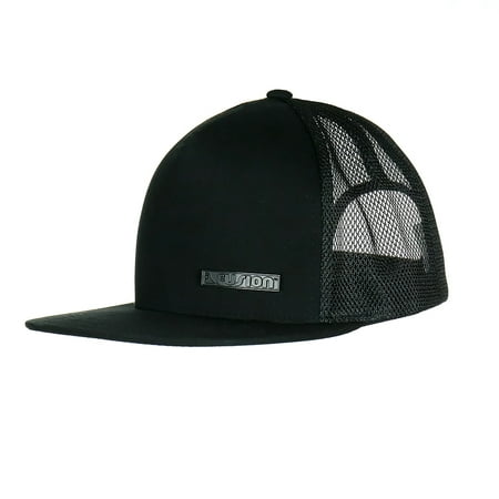 Golf Terry Visor - Fusion Climb Miraz Cotton Meshback Adjustable Snapback Outdoor Sports Baseball Golf Cap Polo Style Unisex Dad Hat Sun Shade Visor Black