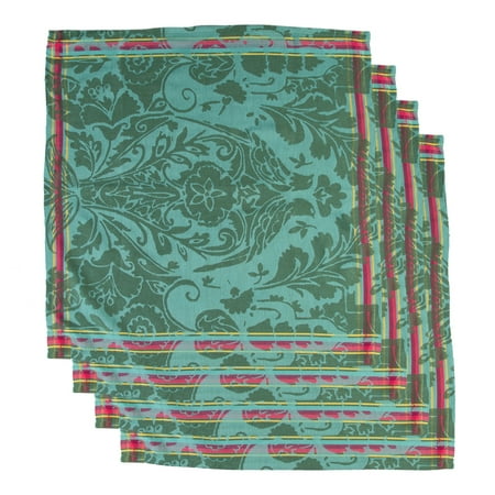 Dining Napkins Tag (4 Pack) 20x20” 100% Cotton Napkins Dining Table Home Decor Cloth Napkins Fabric Dinner Napkins ()