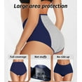 thumbnail image 2 of Ingzy 5-pack Period Underwear for Women Soft Cotton Heavy Flow Leakproof Menstrual Panties Postpartum Briefs, 2 of 8