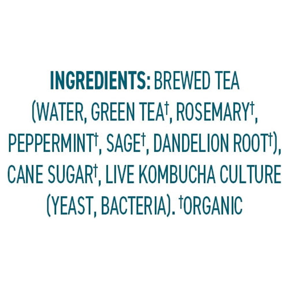 Brew Dr. Kombucha, Clear Mind - Organic Kombucha - 14 oz bottle