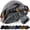 Grey/Colorful Tassel, variant on Adjustable Satin Lined Halo Turban for Men Women Twisted Tassel Head Wraps Sleep Cap Beanies Turban Durag(Black)