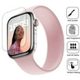 thumbnail image 2 of [3-Pack] Screen Protector for Apple Watch Series 9 (45 mm) / Series 8 (45 mm) / Series 7 (45 mm), Full Coverage, Edge-To-Edge Protection, HD Clear, Anti-Scratch, Anti-Shock, 2 of 3
