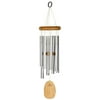 Woodstock Wind Chimes Signature Collection, Gregorian Chimes, Soprano, 17'' Silver Wind Chime GSS