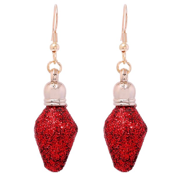 Pendientes de Navidad de dibujos animados de moda para mujer Pendientes de campana de Santa Wmkox8yi sjalhkljlk4496