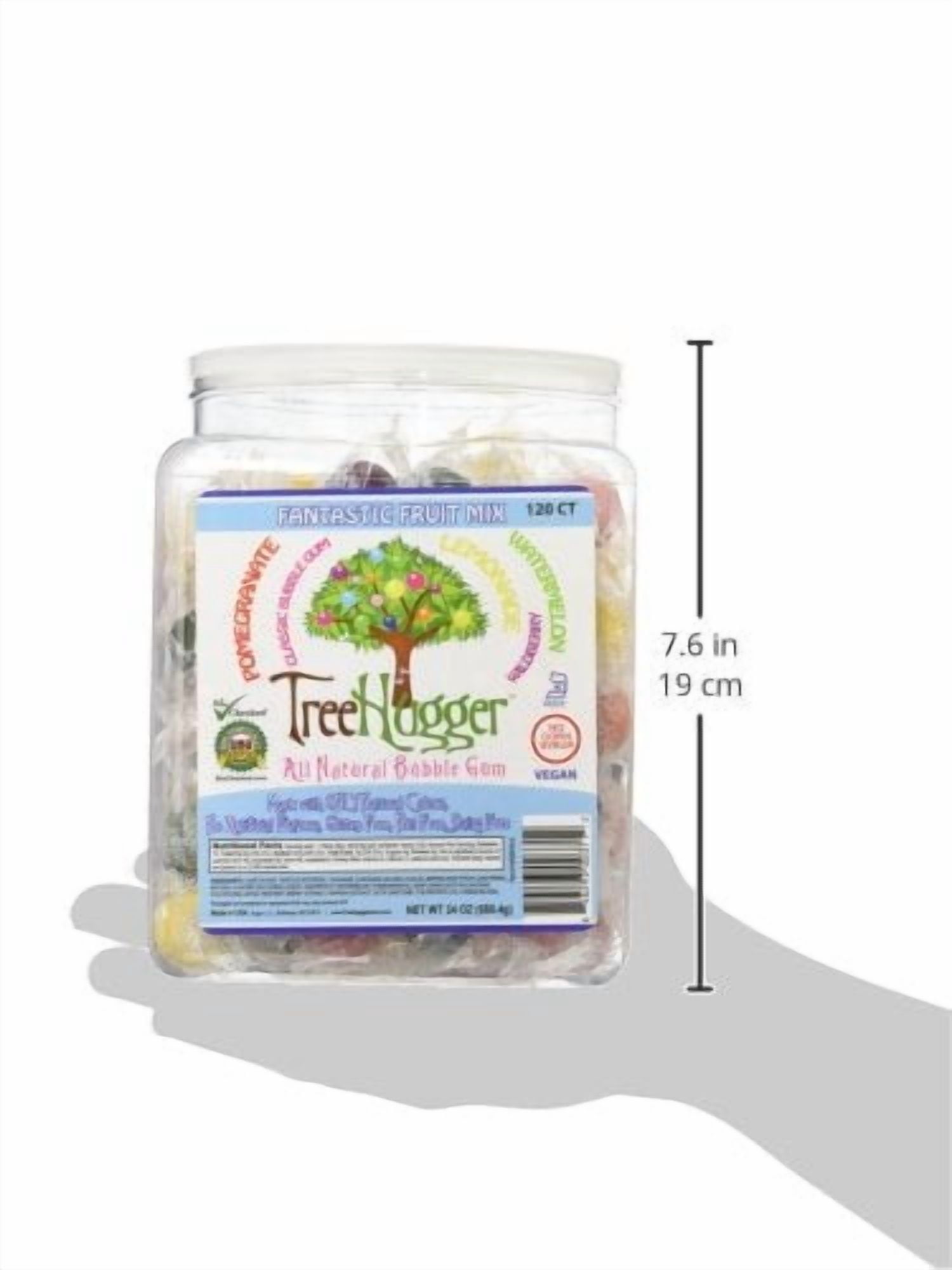 Ruger 400435 Tree Hugger Tubs Bubble Gum with Fantastic Fruit Assortment, 120 Count