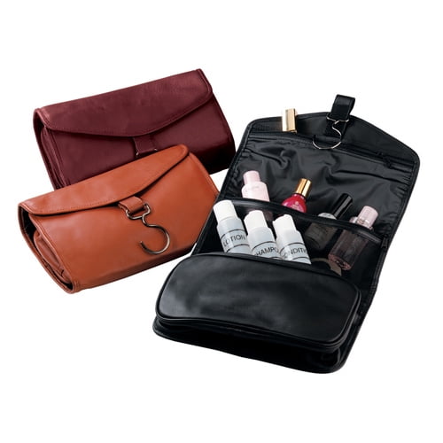 Leather Hanging Toiletry Bag