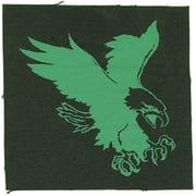 Patch - Animals - Turquoise Eagle on Green Iron On Gifts New Licensed p-1956-c