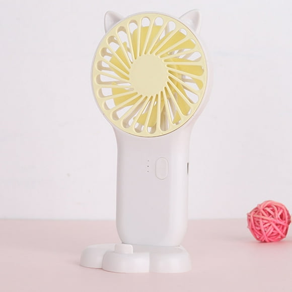 SuoKom Handheld Fan, Portable Small Fan with 3 Speeds, Usb Rechargeable Hand Fan, Personal Fan Battery Operated, Suitable for Outdoor Indoor Commuting, Office, Travel