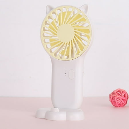 

Aoujea Hand Held Fan Portable Fan Handheld Fan Portable Small Fan With 3 Speeds USB Rechargeable Hand Fan Personal Fan Battery Operated Suitable For Outdoor Indoor Commuting Office Travel
