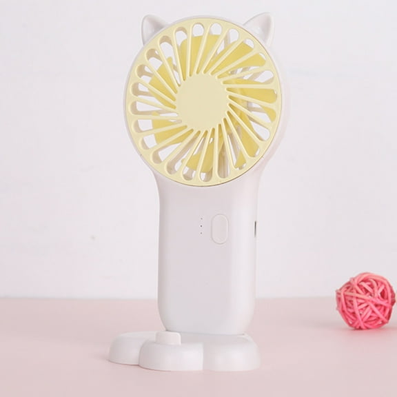 Needhep Usb Desk Fan,Room Fans for Cooling Bedroom Strong, Fans For Living Room, Desk Fans Small Quiet Electric Plug In, Bed Fan Under Sheets (White)