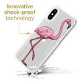 thumbnail image 3 of Case Yard iPhone-XS-Max Case Clear Soft & Flexible TPU Ultra Low Profile Slim Fit Thin Shockproof Transparent Bumper Protective Cover Drop Protective Cell Phone Cases (Classic Flamingo), 3 of 8