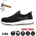 thumbnail image 6 of LILYCHAN Mens Steel Toe Shoes Comfortable Safety Work Shoes, 6 of 6