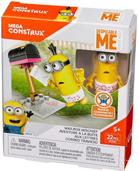 6x Mega Construx Despicable Me Minions Series 12 Blind Bags New Sealed Mystery 