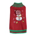 thumbnail image 1 of TIELUTT Medium Long High Neck Knitted Wool Stretchy Collar Red & Green Pet Clothes Hangers and Rack Pet Clothes Hangers Metal Pet Clothes for Cats Pet Clothes for Medium Dogs Female Pet Clothes Hange, 1 of 3