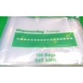 thumbnail image 3 of Reloc Zippit Bag 6"X6" Clear 4Mil Reclosable Thick Bags Pack of 100 By JTS, 3 of 3