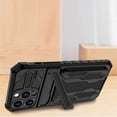 thumbnail image 4 of for iPhone 15 Pro Max / 15 Ultra 6.7 Case Wallet Credit Card Holder ID Slot Sliding Door Hidden Pocket and Ring Kickstand/Stand, 4 of 5