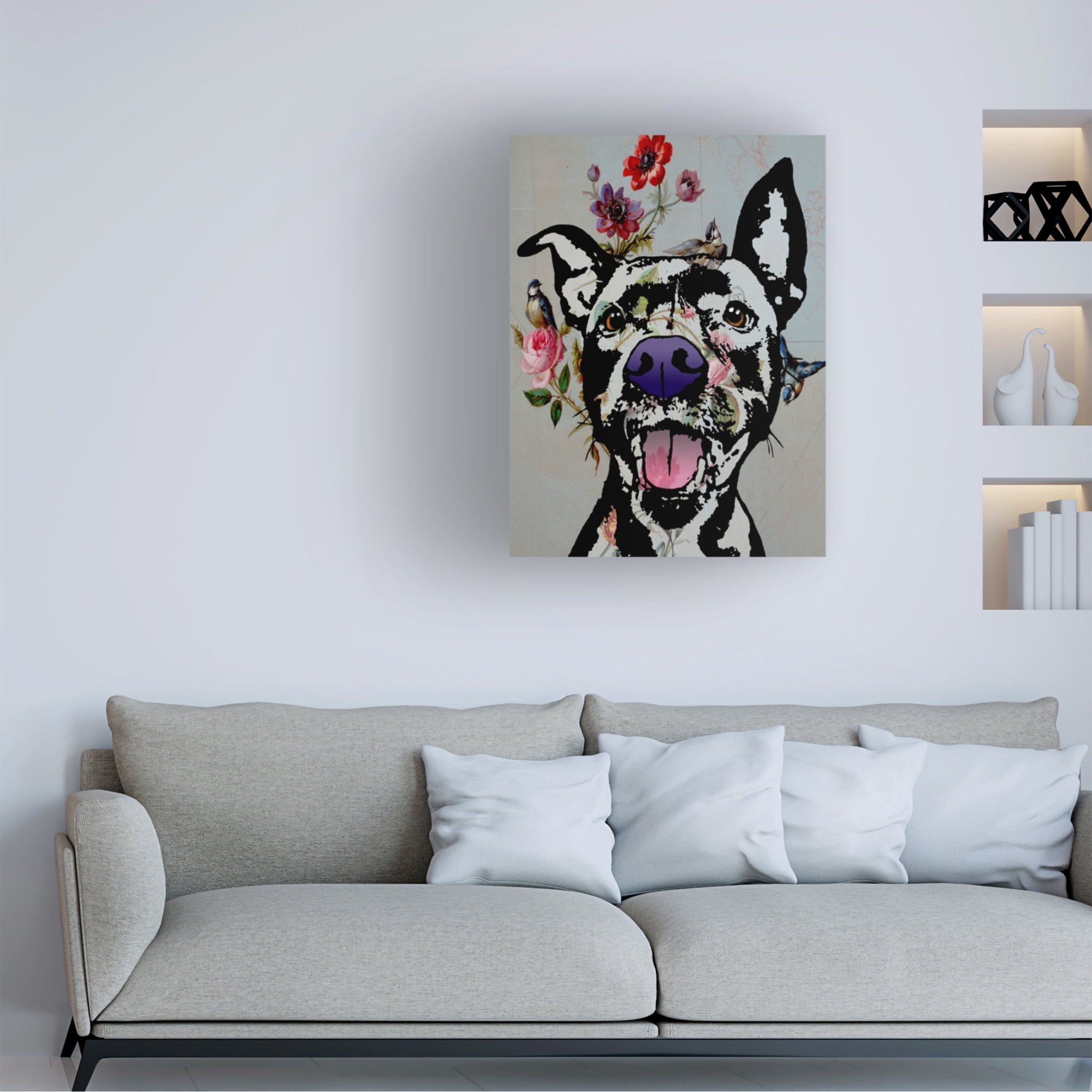 Canvas Wall Art - Dean Russo 'Northeast' Wall Art for Living Room, Bedroom, or Office Décor by Trademark Fine Art - 35 x 47 Inches