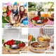 thumbnail image 5 of Veggie Tray with Lid and Dip,Divided Serving Tray with Lid Snack Tray with Lid for Party Platter,Relish Fruit Tray, 5 of 5