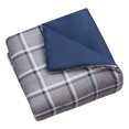 thumbnail image 4 of Mainstays Plaid Grey Comforter, Twin, 4 of 5