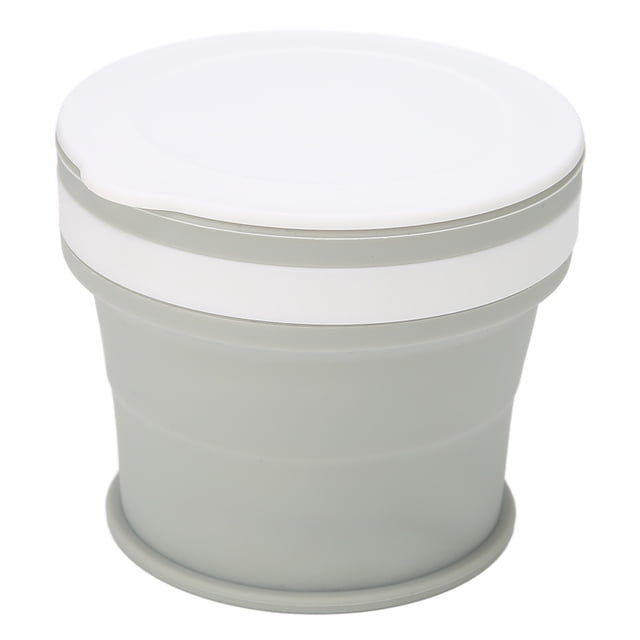 Taza Plegable, Taza De Café Plegable Portátil De Silicona De 270 Ml Para Deportes Que Acampan Y Caminan