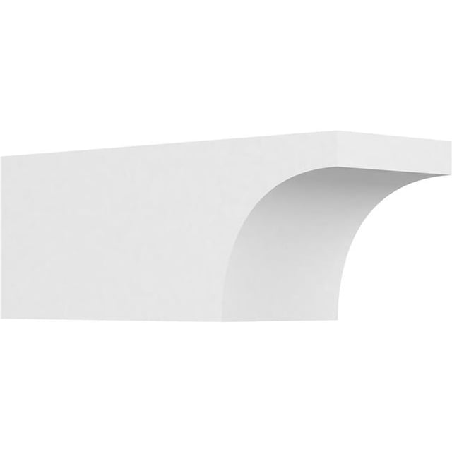 Ekena Millwork RFTP06X06X16HUN 6 x 6 x 16 in. Standard Huntington Architectural Grade PVC Rafter Tail