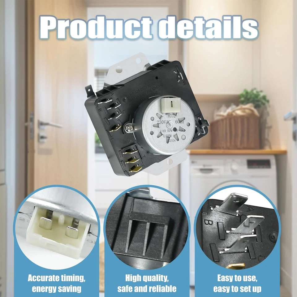 W10185982 Dryer Timer WPW10185982 Fit For Whirlpool Maytag WGD4800XQ0 WED4950HW0