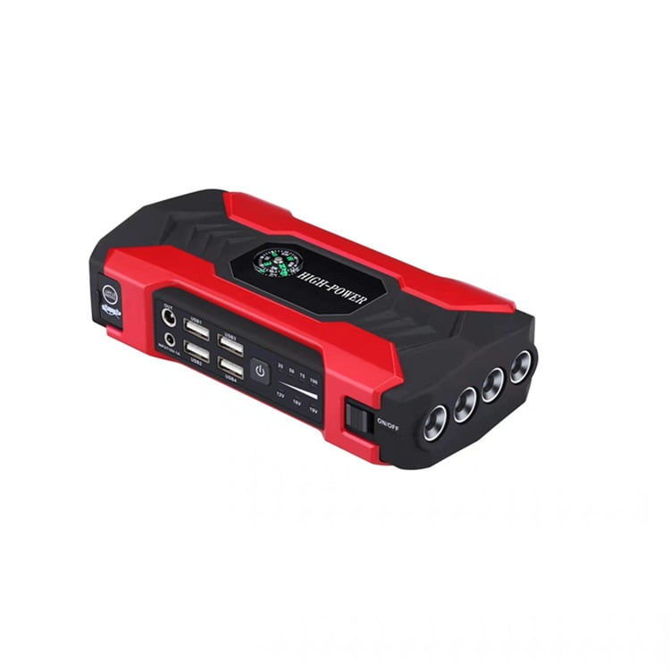 99800mAh Car Jump Starter with Air Compressor Portable Power Bank Battery Booster with USB Ports and LED Light for 12V Vehicle SUV