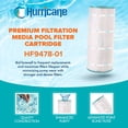 thumbnail image 2 of Hurricane Filters HF9478-01 Advanced Pool Spa Cartridge Filter Replacement, 2 of 4