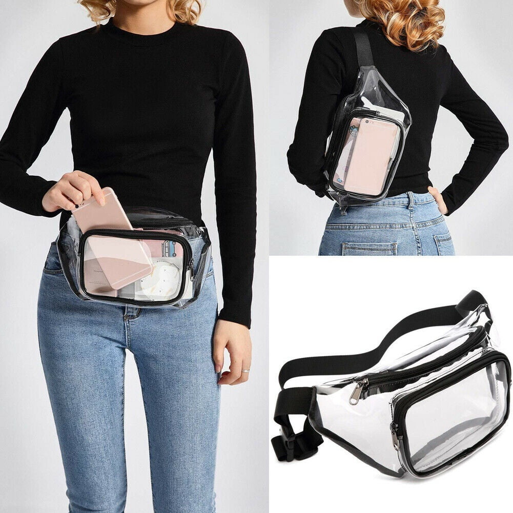 transparent waist bag