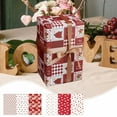 thumbnail image 4 of 6 Sheets Valentine Wrapping Paper Sheets Wedding Valentines Day Gift Wrap Folded Large Sheets Gift Decoration for DIY Valentine Sewing Craft,20x28 Inch, 4 of 10