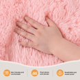 thumbnail image 2 of Alfombra Zentavio 152 x 244 cm, rosa, esponjosa, suave y lavable, 2 of 8